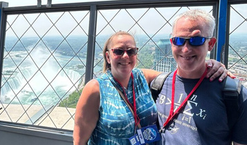Skylon Tower view of Niagara Falls