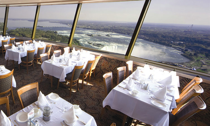 Skylon Tower restaurant Niagara Falls